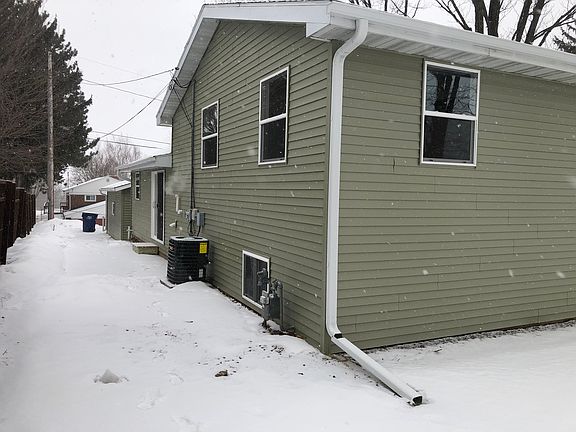 Rear of house