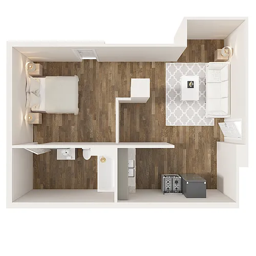 Floor plan Studio