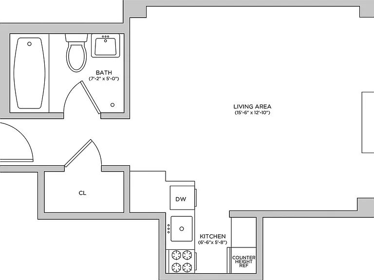 208 W 23rd St #201 — Photo 2
