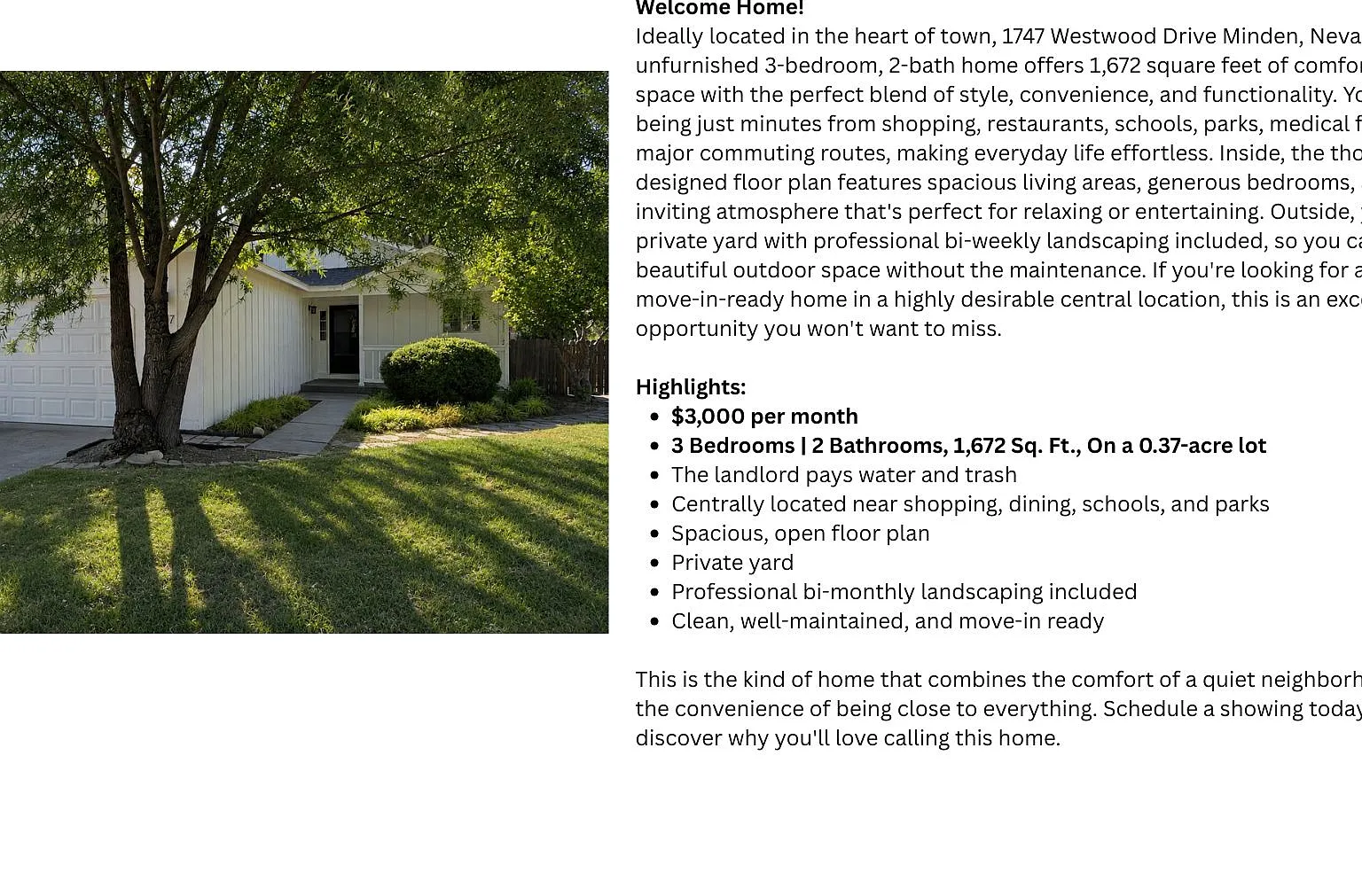 3 bed, 1672 sqft, $3,000 — Photo 3