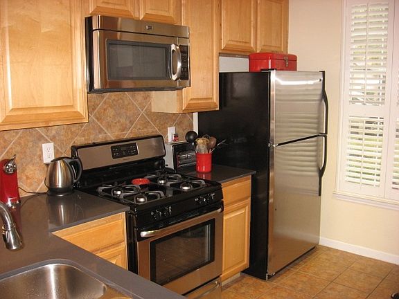Stainless steel open kitchen