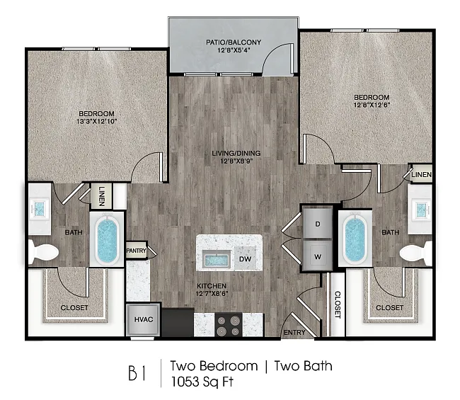 Floor plan B1