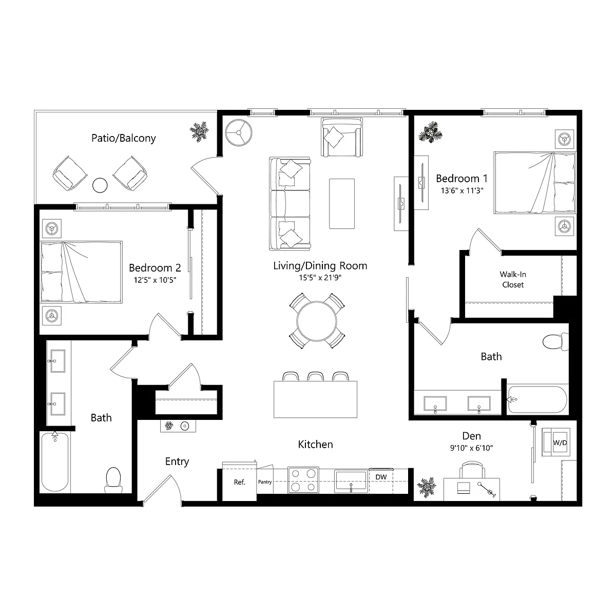 Floor plan C6