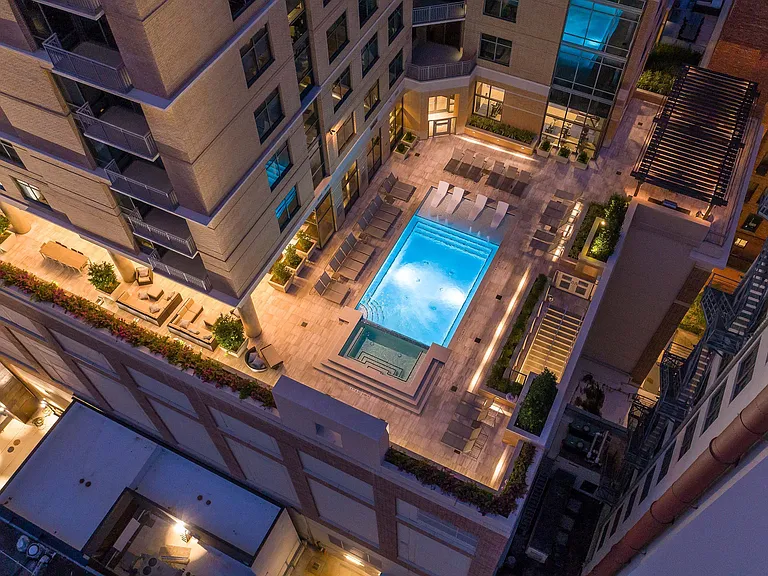 Pool Deck Evening