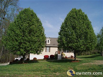 veiw of house in spring