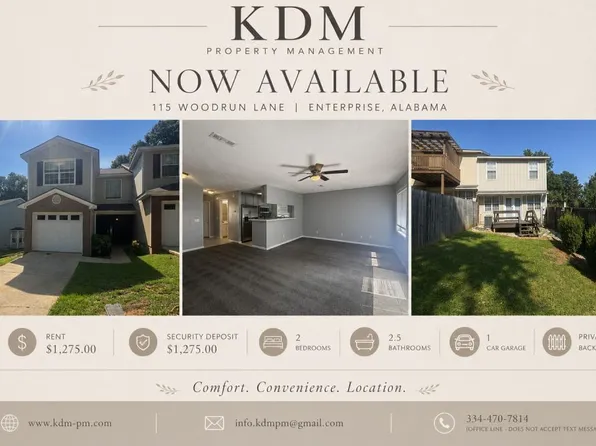 115 Woodrun Dr, Enterprise, AL 36330