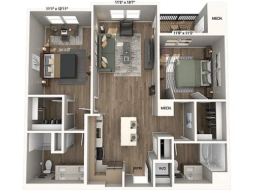Floor plan BM08a