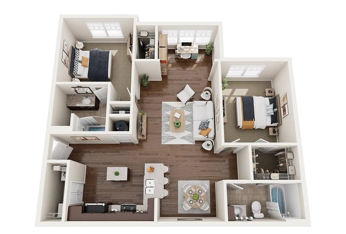 Floor plan B3SR
