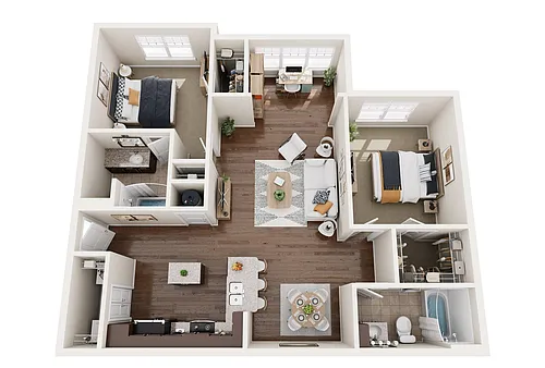 Floor plan B3SR