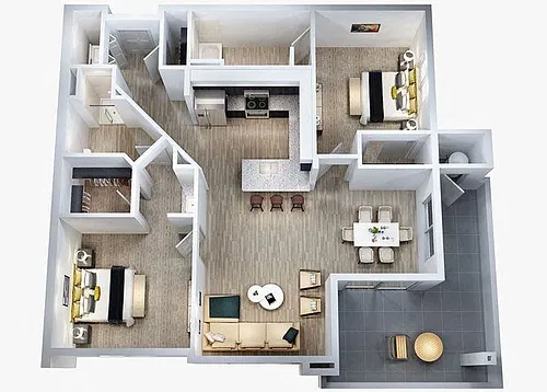 Floor plan B2