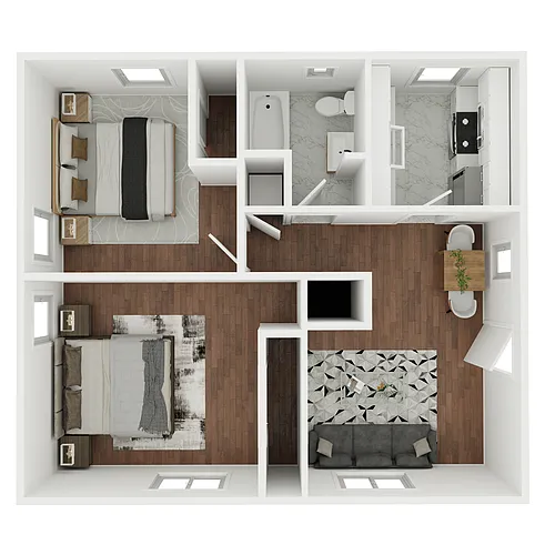 Floor plan B1