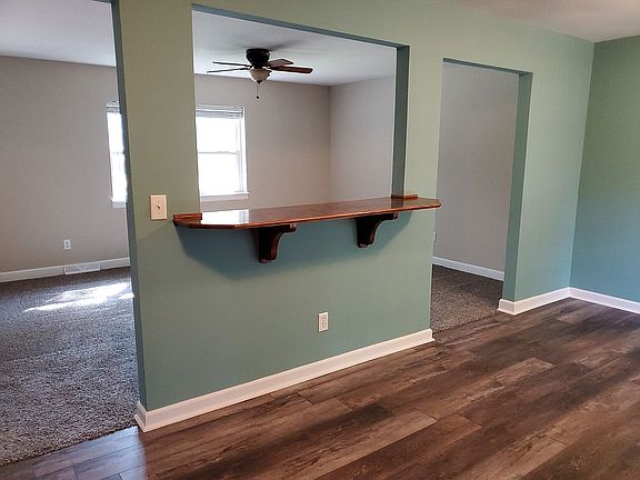 Kitchen into Living Room