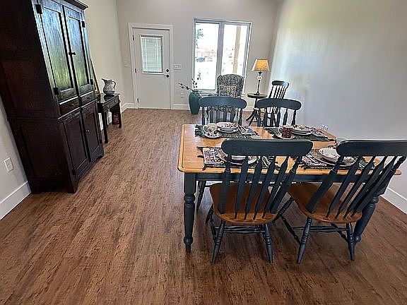 Living and dining room