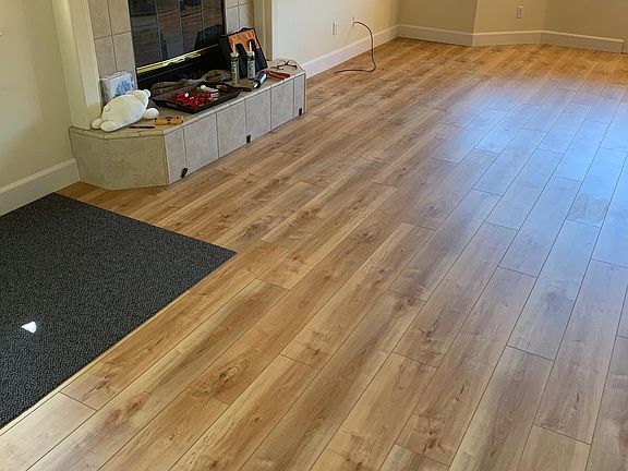 New flooring throughout entire house