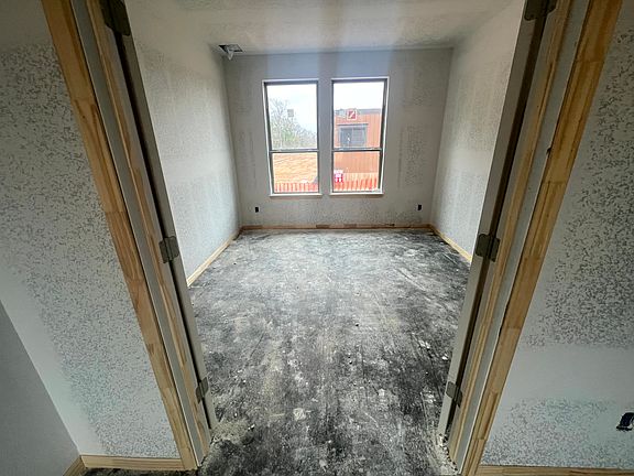 Construction progress - study quietly tucked away from the living space