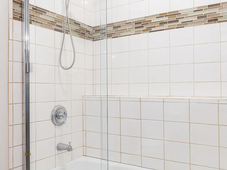 Shower over tub