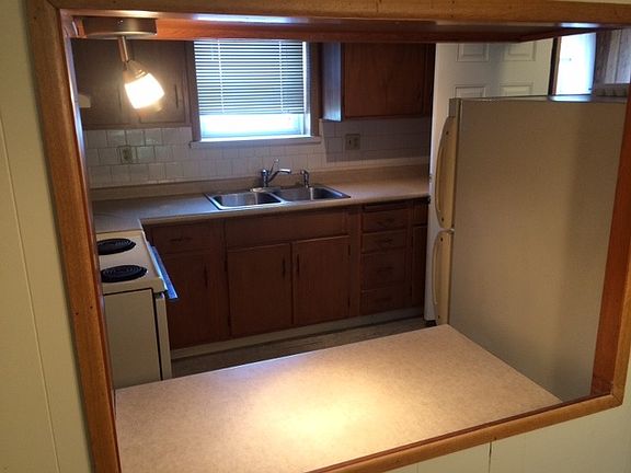 Kitchen from living room