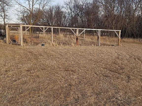 50x50 fenced in garden