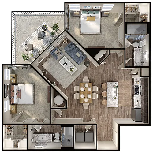 Floor plan B4