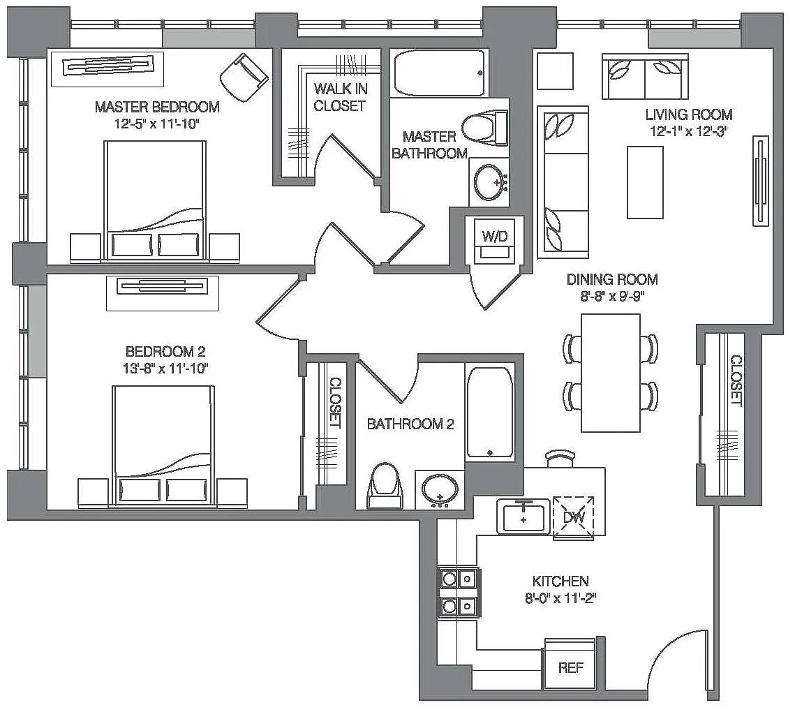 Floor plan E-B4