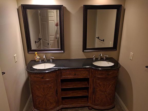 Master double vanity