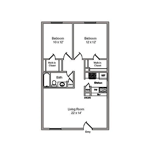 Floor plan 2X1 I