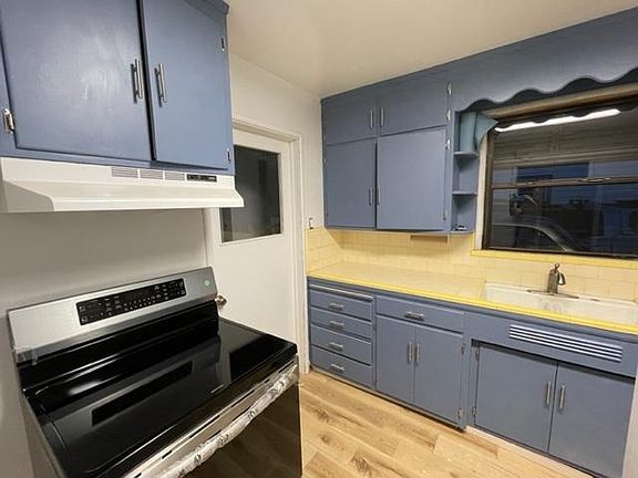 Remodeled kitchen with brand new induction oven.