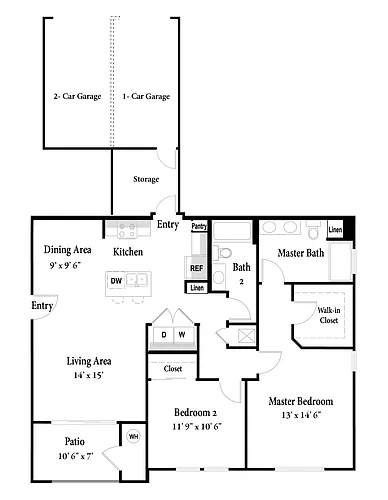 Floor plan B21