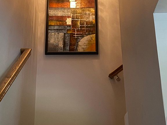 Steps/hall to main level