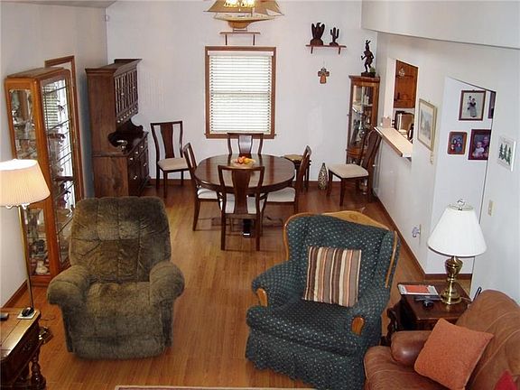 Dining Area with Cathedral Ceiling