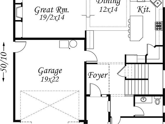 Floor Plan Ground Level
