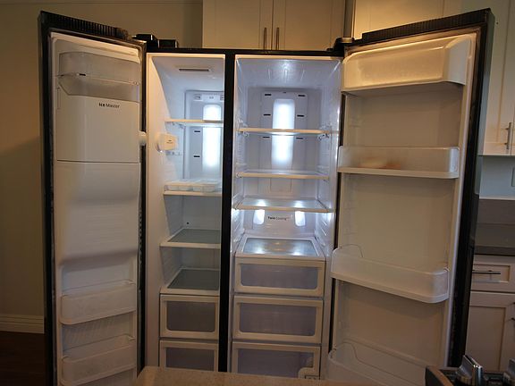 larger newer fridgerator