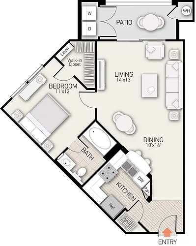 Floor plan Quail Ridge - Plan A
