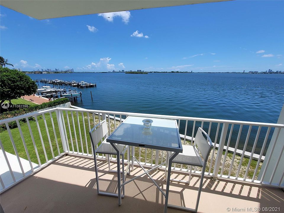Balcony direct water view