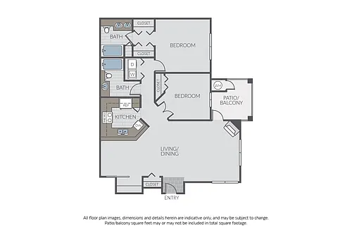 Floor plan Plan 2B