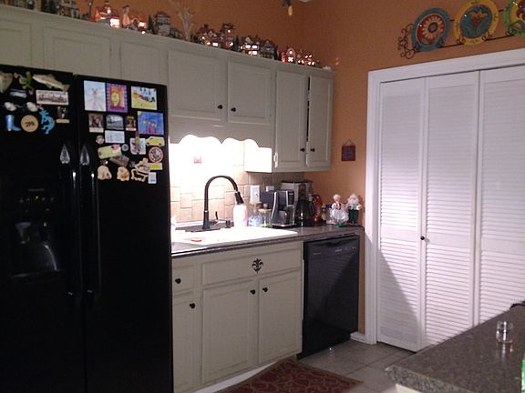 New tile floor & backsplash