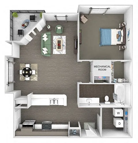 Floor plan A2 (Merlin)