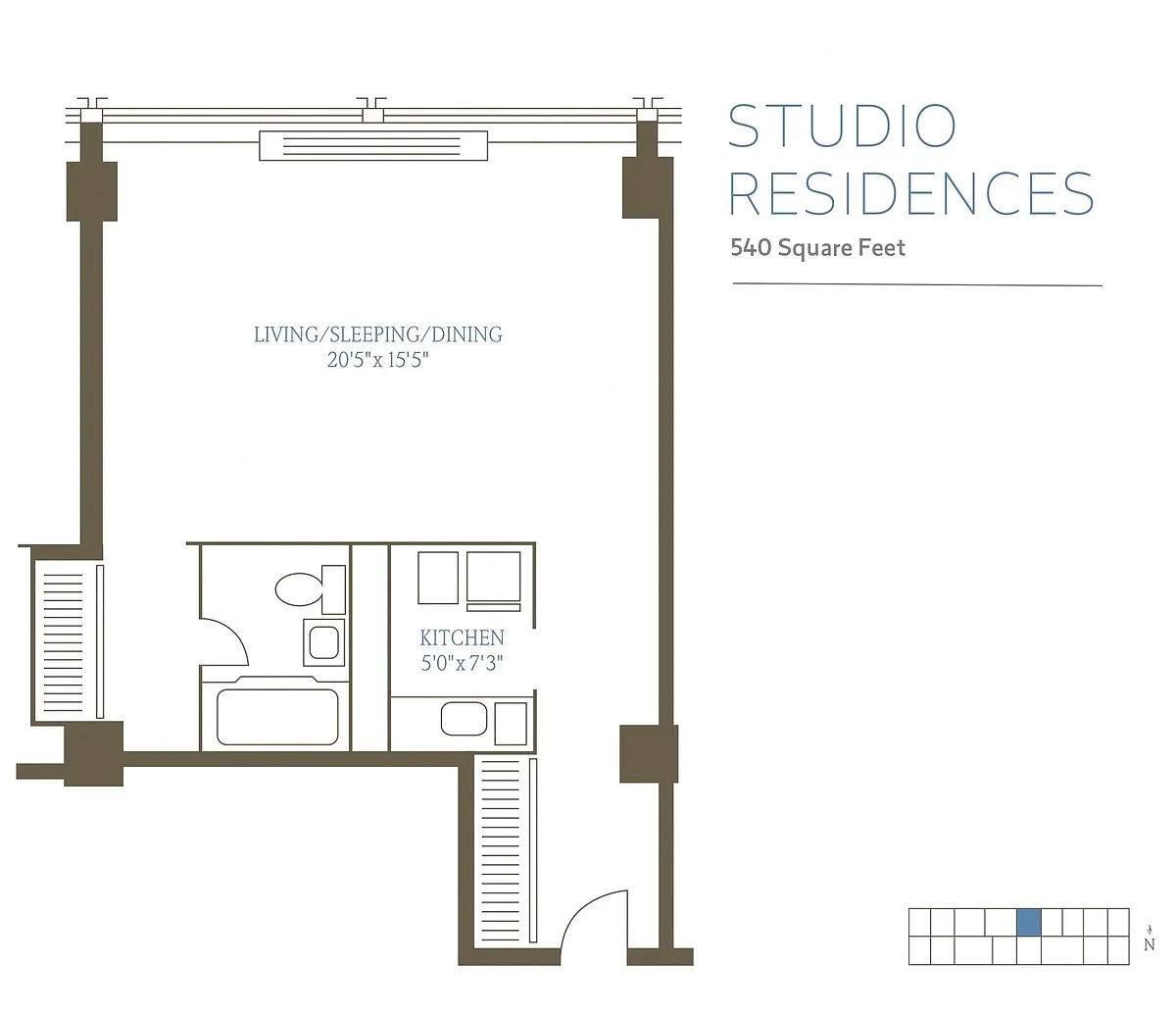 Floor plan Antietam