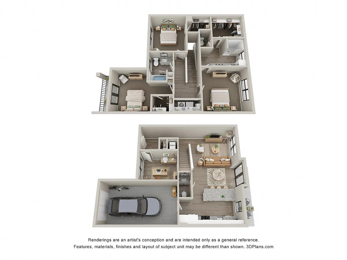 Floor plan TH3