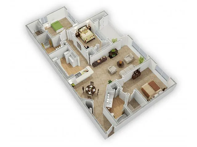 Floor plan The Canterbury