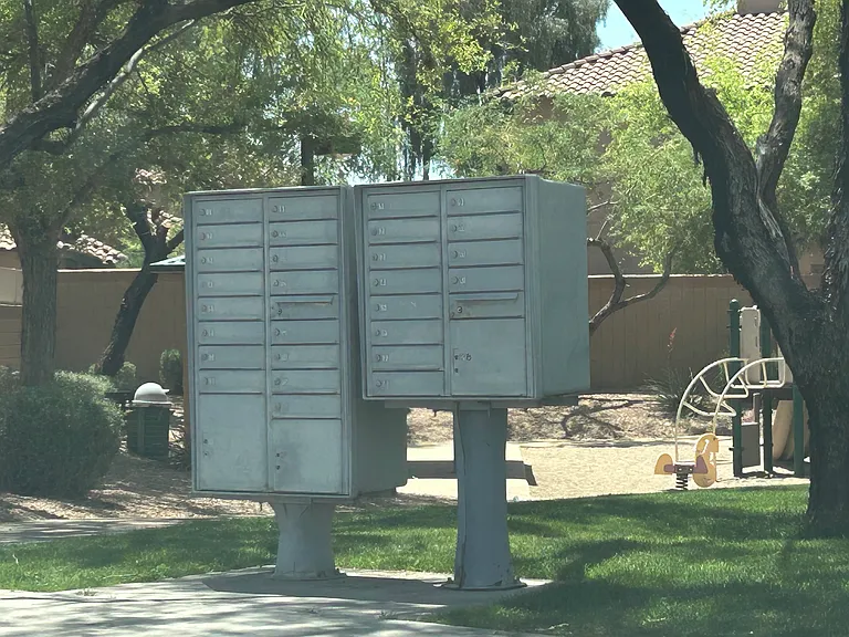 Mailboxes close by
