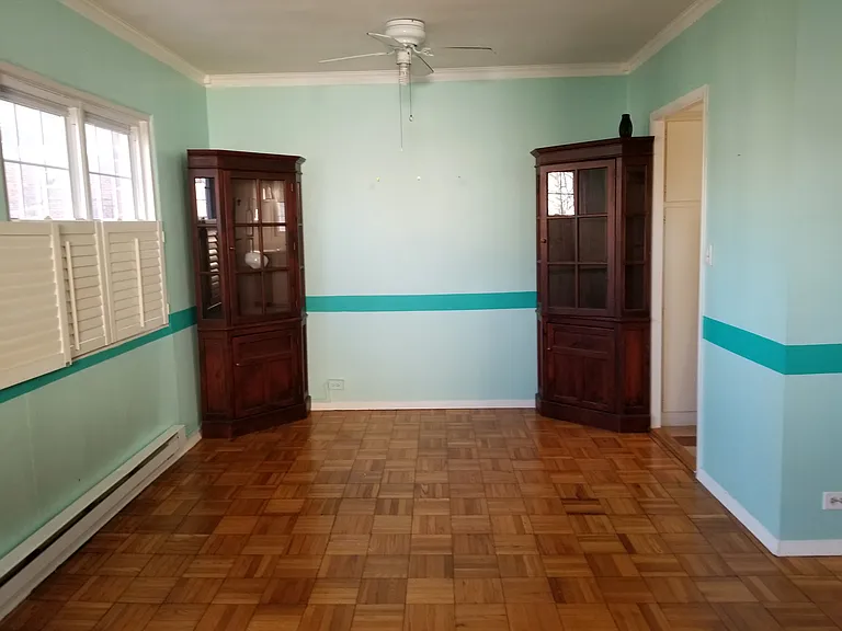 Dining Room -- note that the current paint color is more neutral beige