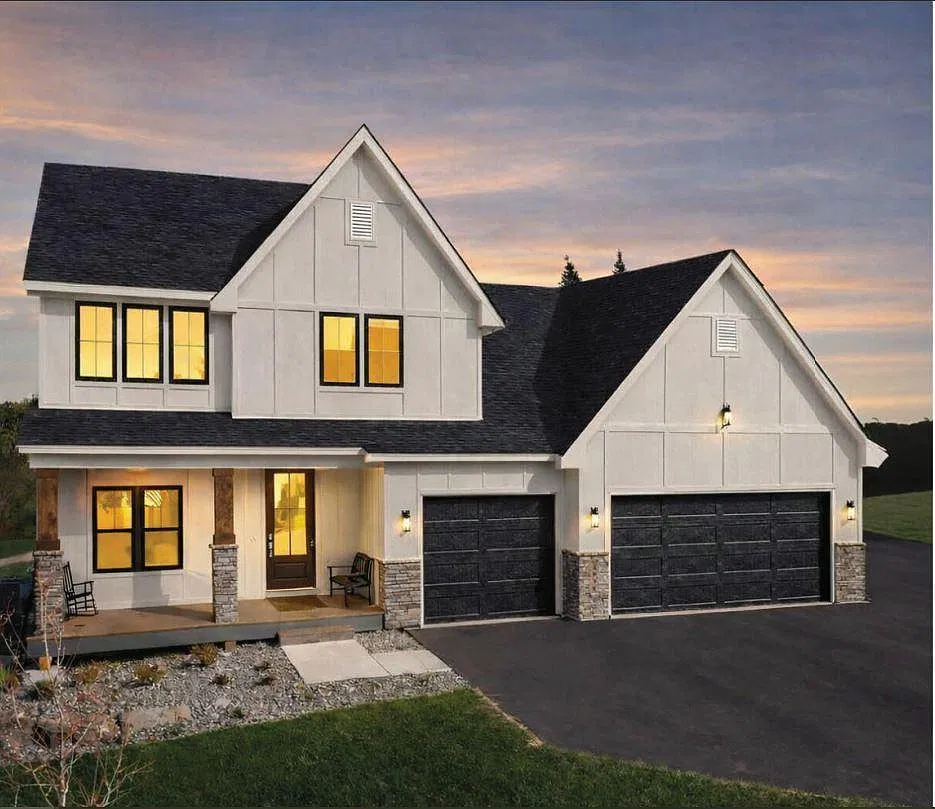Custom-built, Two-story home by Stone Cottage Construction! The Maplewood III offers an open-concept main floor with stunning White Oak hardwoods, a beautiful kitchen with center island, soft-close cabinets, quartz counters & a walk-in pantry with built-in shelving. Adjacent great room with gas fireplace create a warm, inviting space. Don’t miss the screened porch with EZ Screen windows & TimberTech maintenance-free decking. Main floor also features a dedicated office and half bath for convenience. Up stairs you will find the spacious primary suite with tray ceiling, walk-in closet, & spa-like ensuite with tiled walk-in shower, soaker tub, dual quartz vanity & private toilet room. Three additional bedrooms & full bath are also on upper level. The walk out finished lower level includes a large family room, 5th bedroom, ¾ bath & tons of natural light and additional storage. Andersen Windows throughout. Gorgeous curb appeal with maintenance-free front porch, 3-car garage, irrigation, and landscaping—all on a prime lot in a desirable neighborhood! Stone Cottage is a custom builder with various options. Come visit our model at 19791 Henning Ave, Lakeville from 11-4 Saturdays and Sundays.