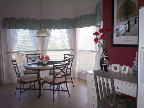 Gazebo ceiling breakfast room and planning desk