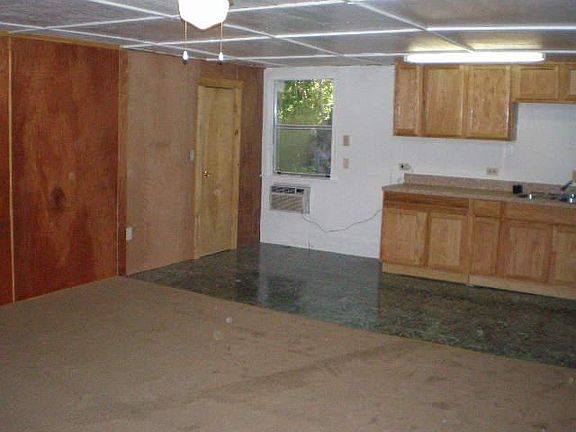 Bath and 1/2 of kitchen