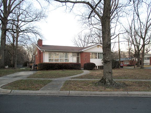 Corner lot with driveway