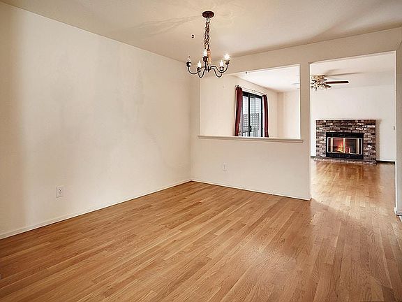 dining room and family room