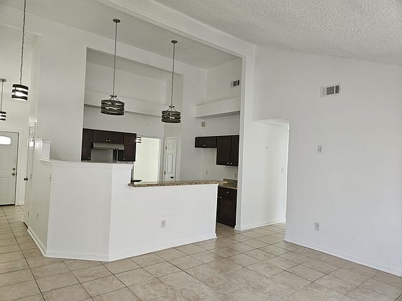 Looking at kitchen area from den.