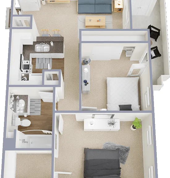 Plan 3 Floorplan Diagram