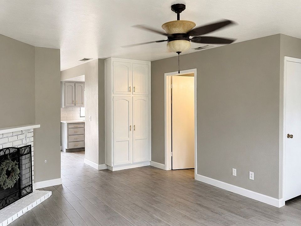 Convenient laundry room with a half bathroom.